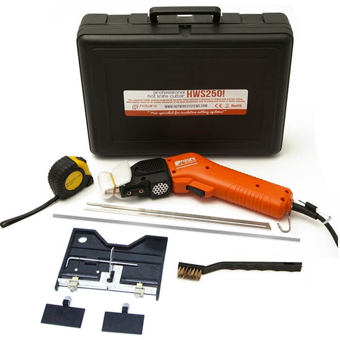 Hot knife cutter HWS250! Professionnelle pour plombier
